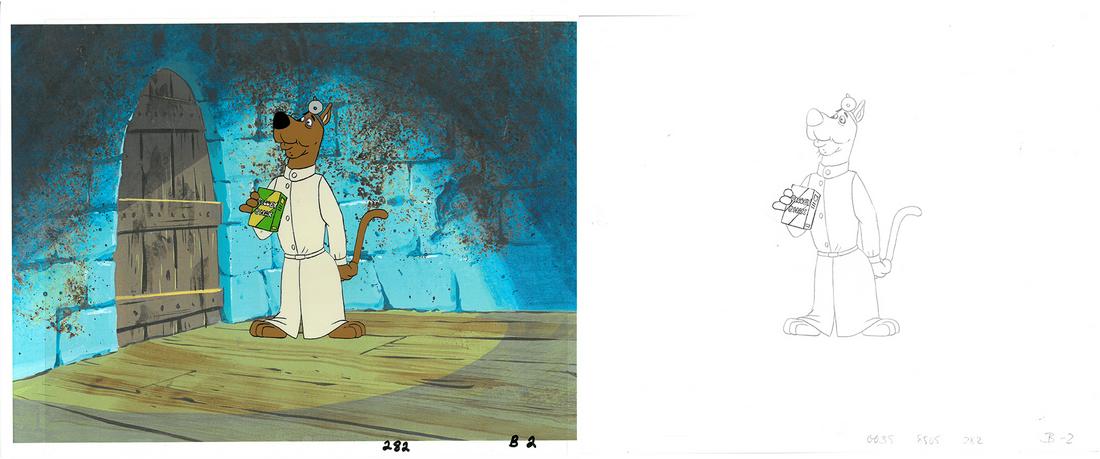 Scooby-Doo -Original Production Cel/Drawing (1 of 3)