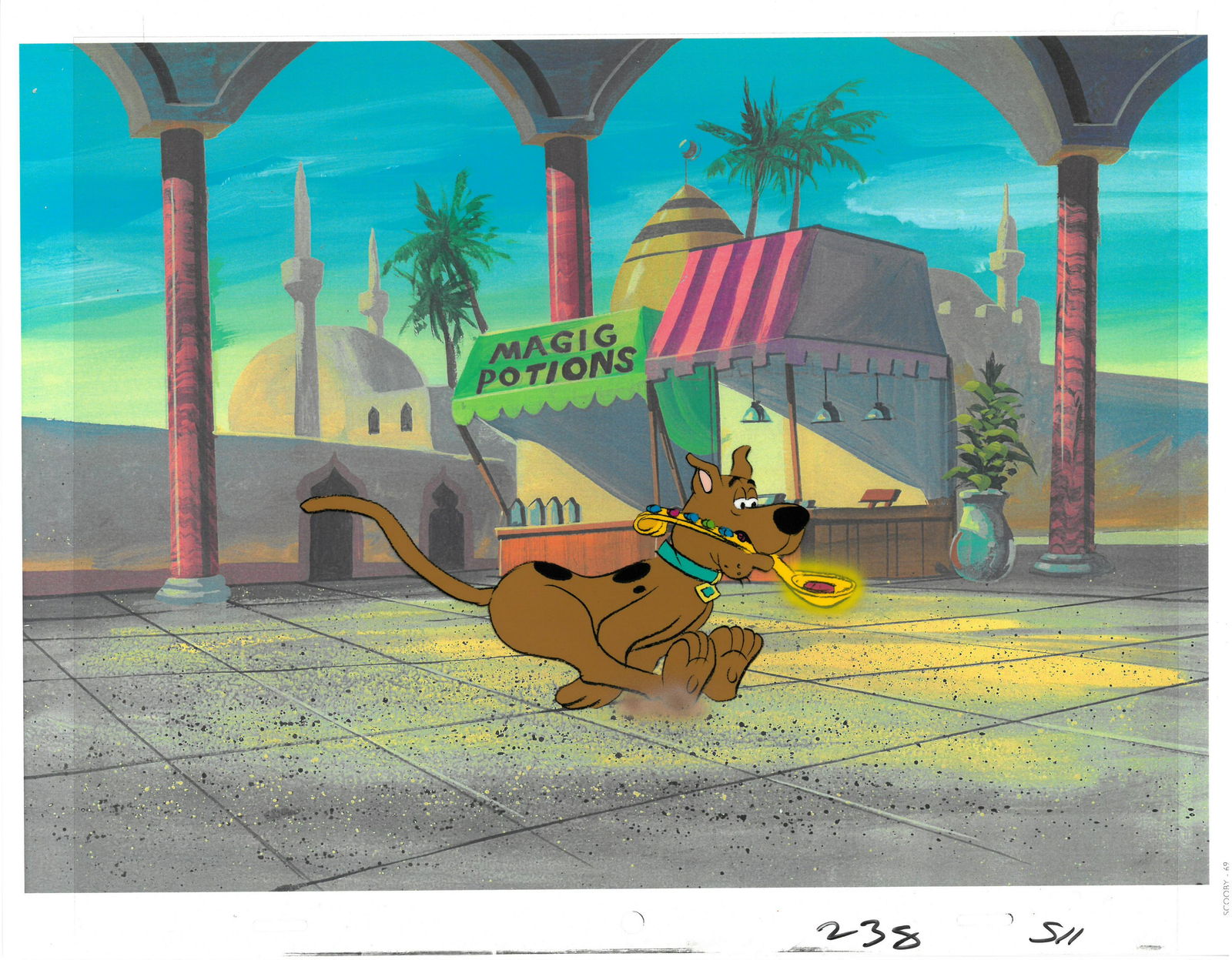 Scooby-Doo -Original Production Cel (1 of 1)