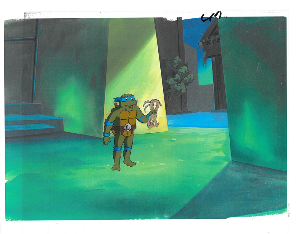 Leonardo of (TMNT) Turtles- Original Production Cel (1 of 1)