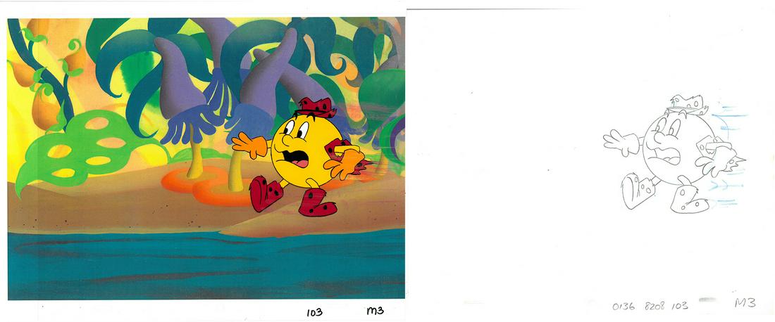 Pac-Man - Original Production Cel/Drawing (1 of 1)