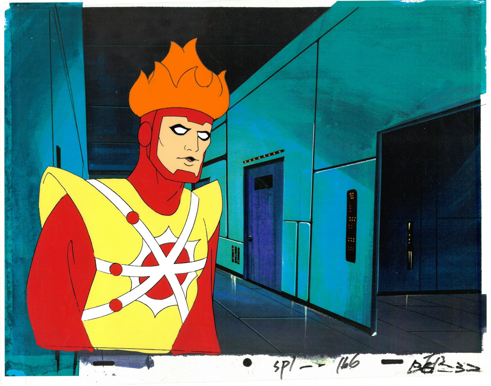 Super Friends Original Production Cel-Firestorm (1 of 1)