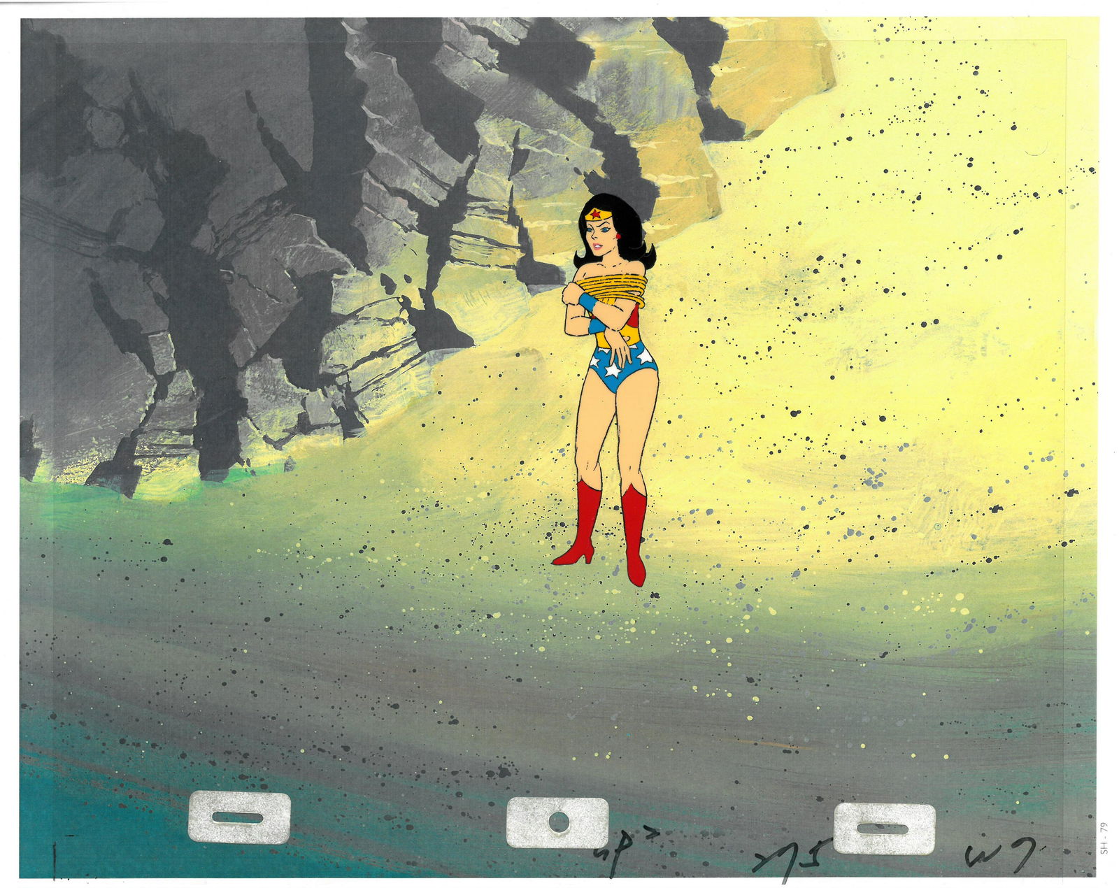 Wonder Woman Original Production Cel (1 of 1)