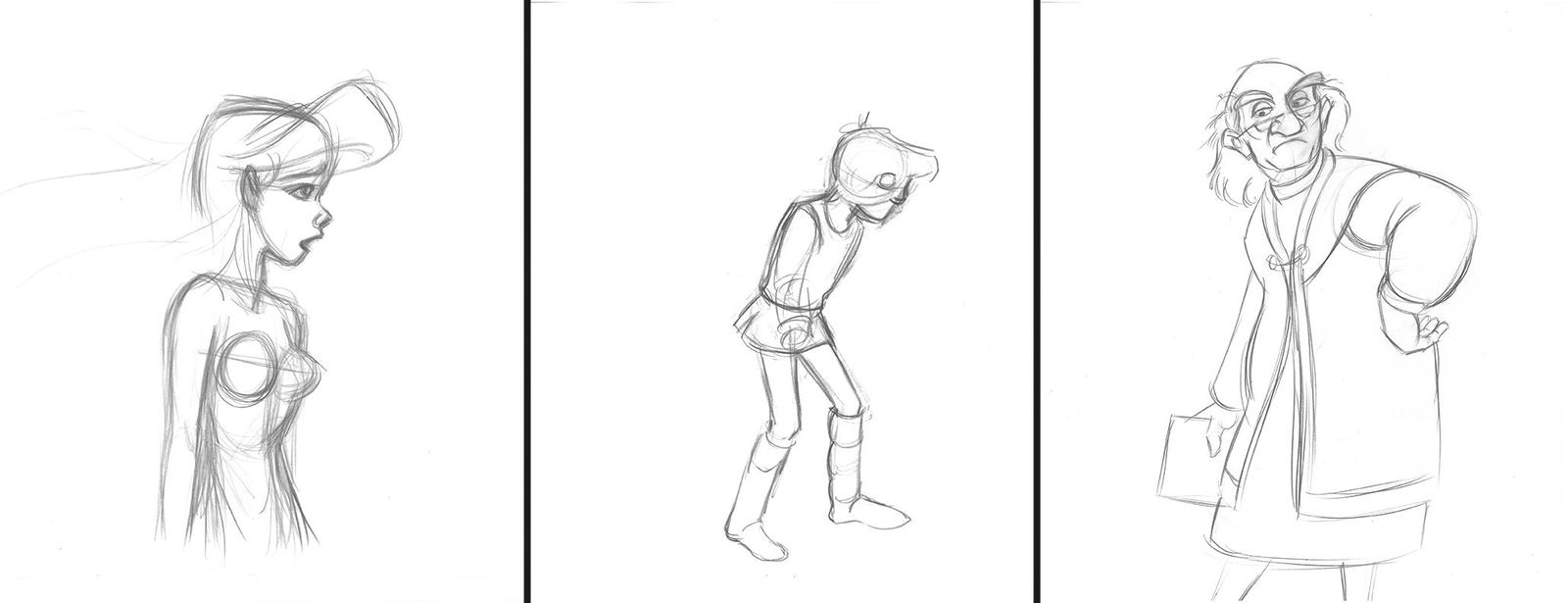 Disney - Black Cauldron - 1985 - 3 Original Production Drawings (1 of 1)