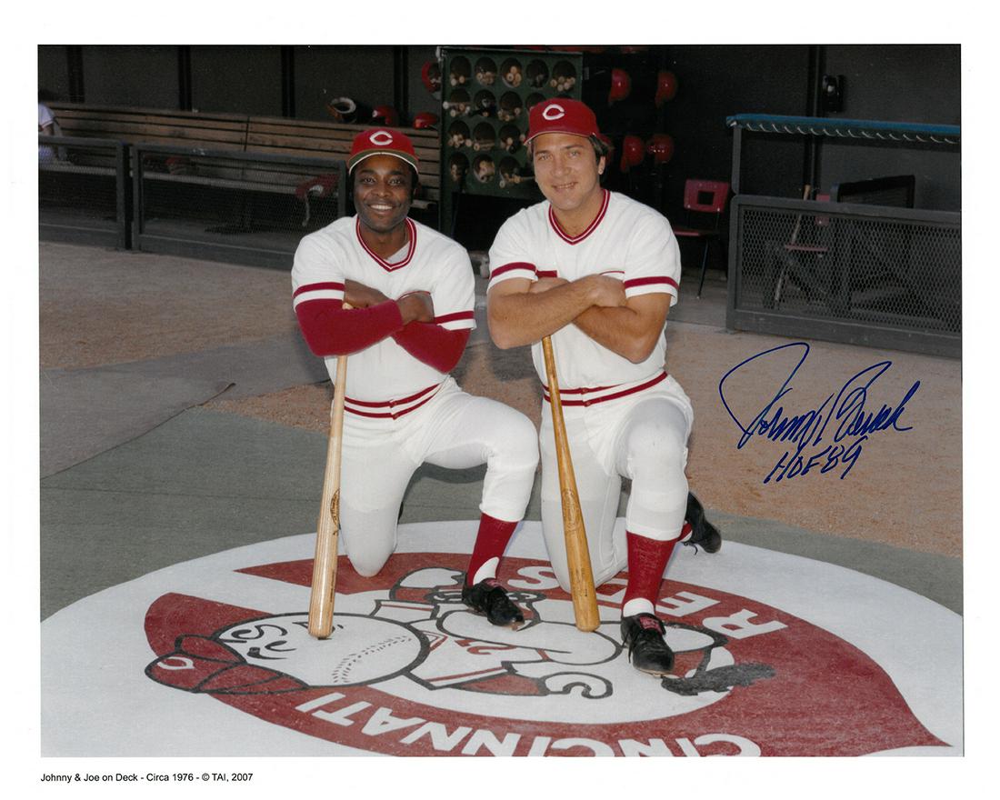 Johnny Bench and Joe Morgan on Deck (1 of 2)