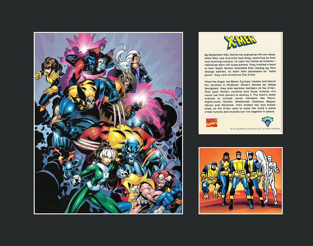 The X-Men Matted LE Lithograph (1 of 2)