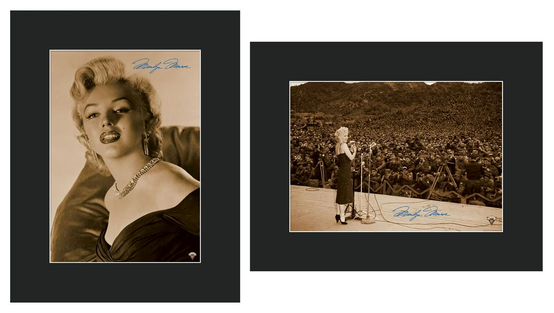 Marilyn Monroe - 2 Matted LE Lithographs (1 of 1)