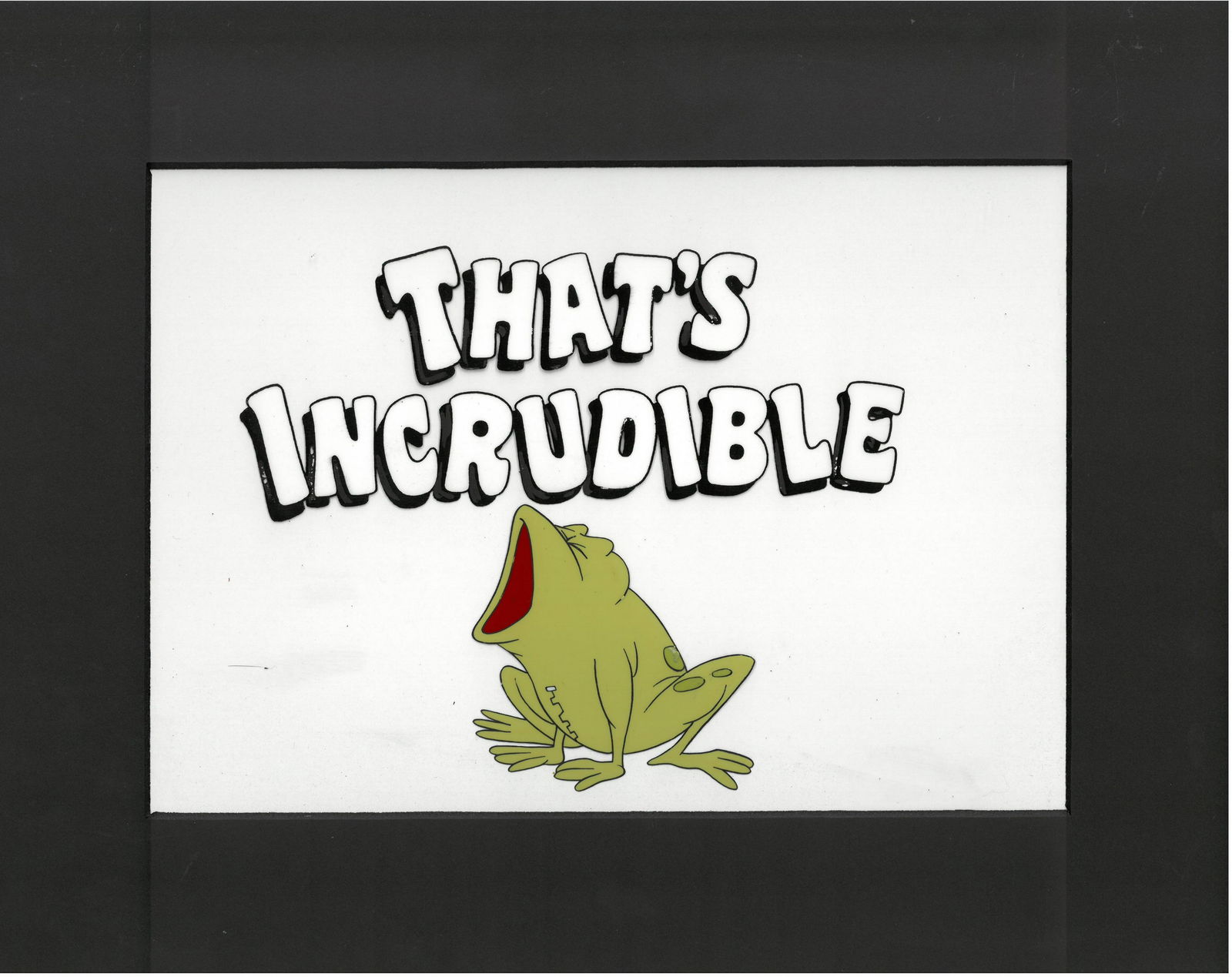 Original Hanna-Barbera Production Cel/Drawing (1 of 2)