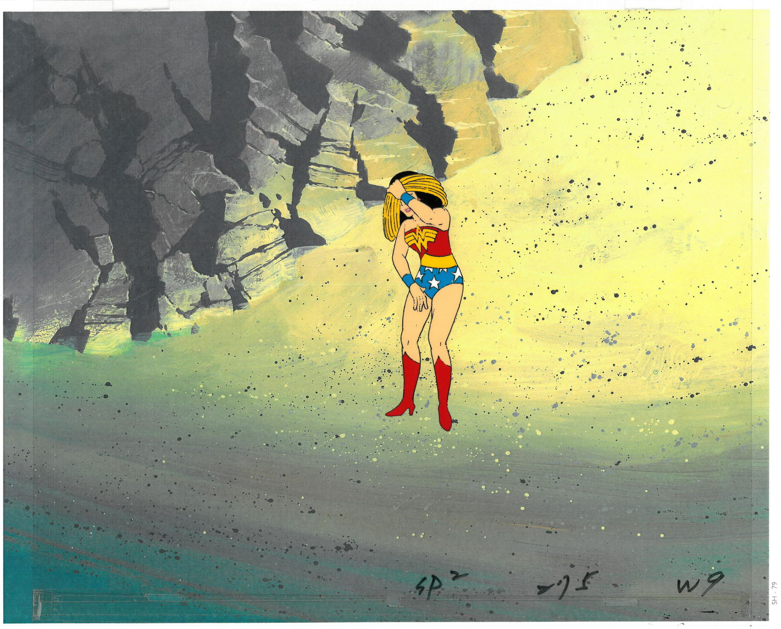 Wonder Woman Original Production Cel (1 of 1)