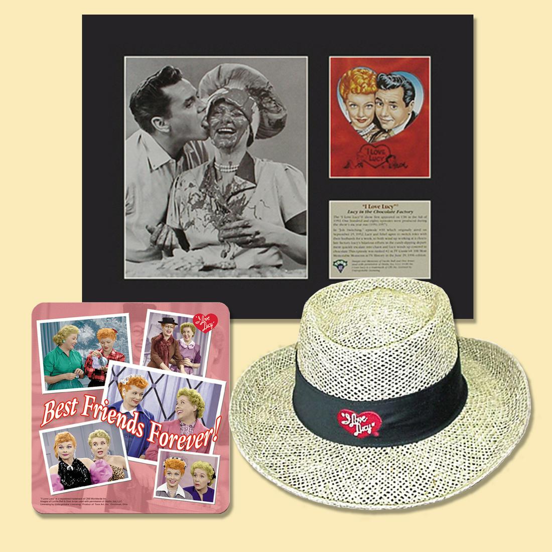I Love Lucy - Lithograph, Hat and Mousepad (1 of 1)