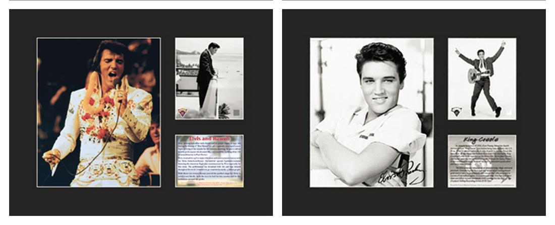 Elvis Presley - 2 Matted LE Lithographs (1 of 1)