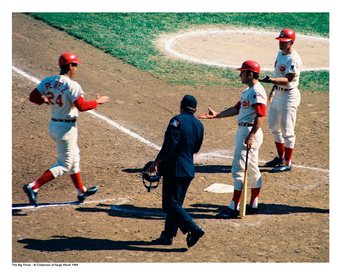 Pete Rose, Johnny Bench and Tony Perez - The Big Three - Fuji Crystal Archival Photo (1 of 1)