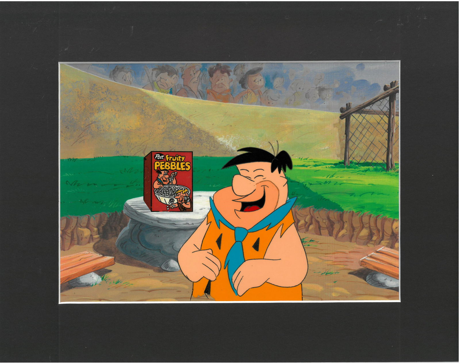 Flintstones - Original Production Cel/Drawing-Fred Flintstone (1 of 2)