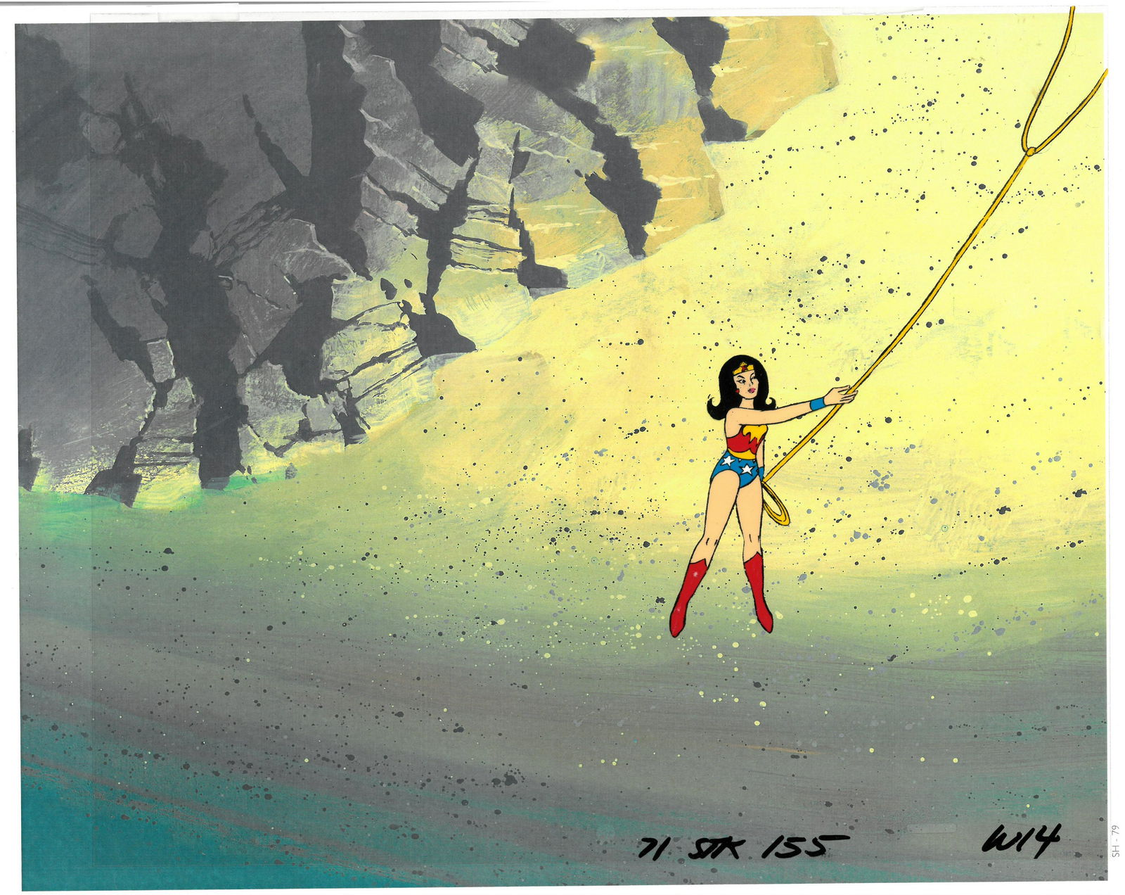 Wonder Woman Original Production Cel (1 of 1)