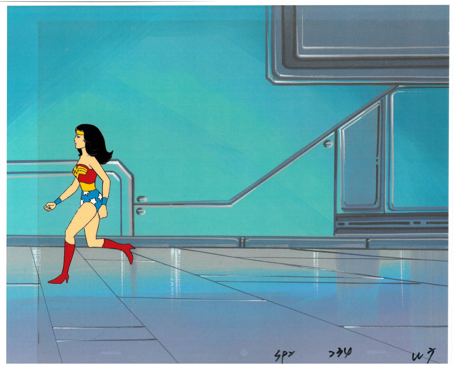 Wonder Woman Original Production Cel (1 of 1)