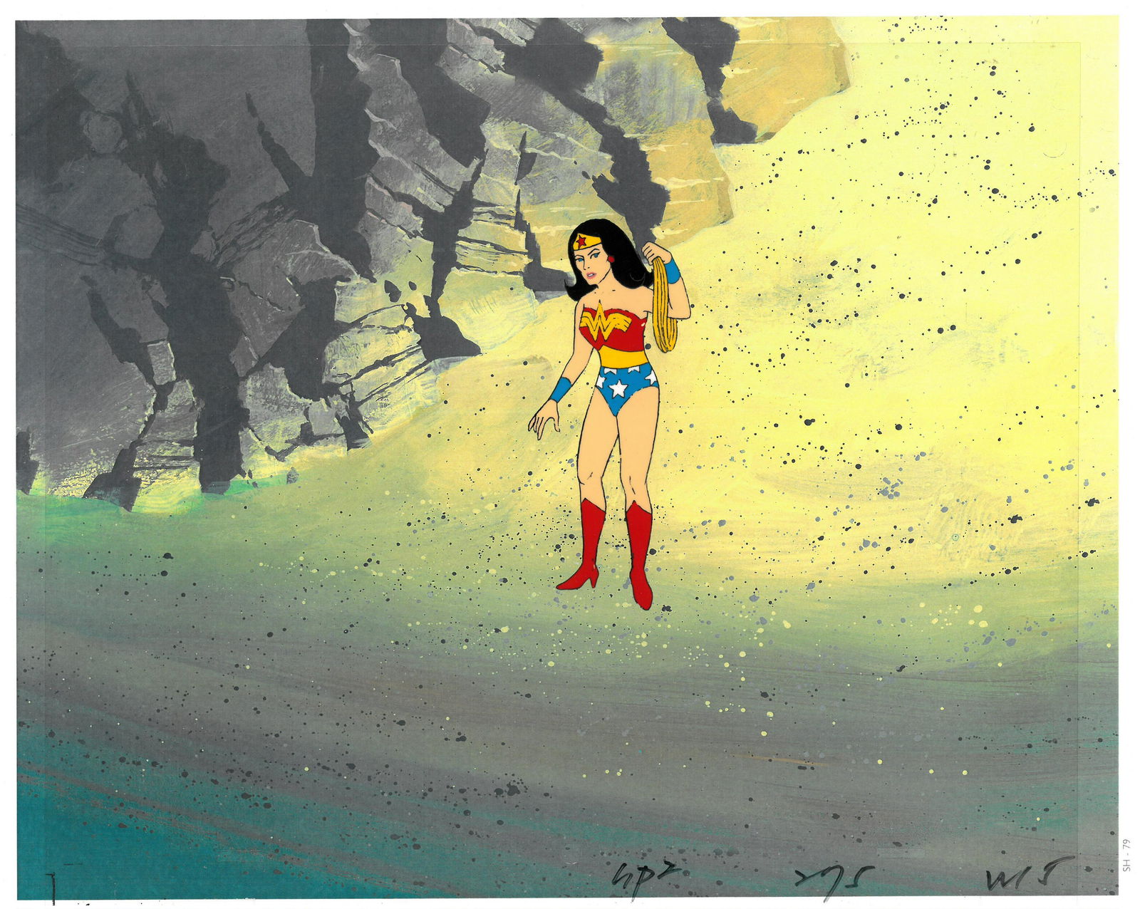 Wonder Woman Original Production Cel (1 of 1)