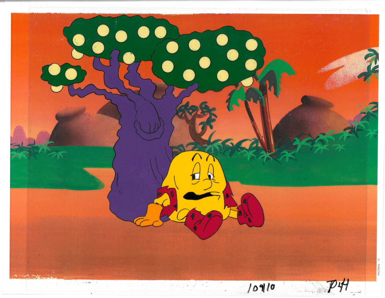 Pac-Man - Original Production Cels/Drawings (1 of 2)