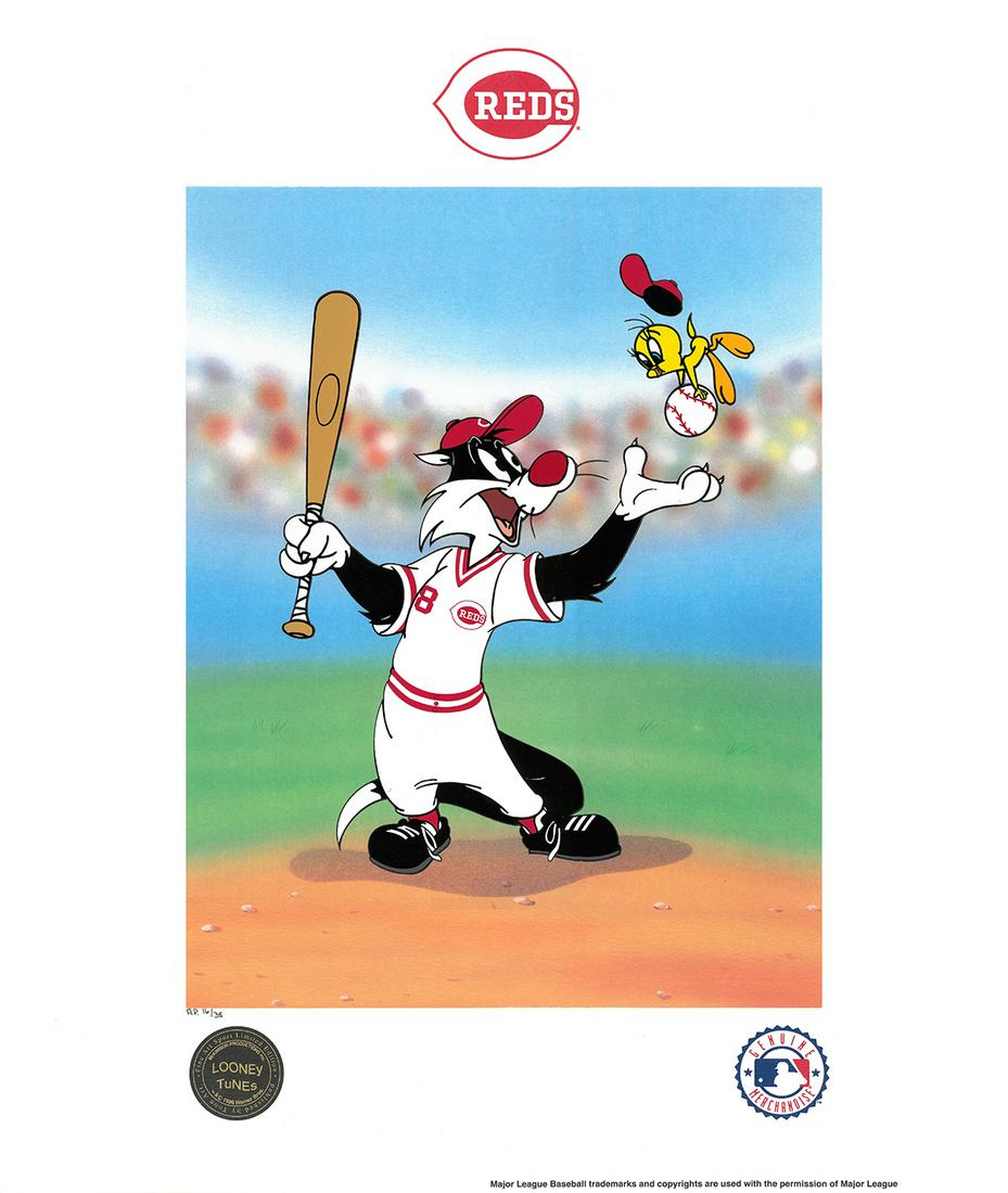 Cincinnati Reds- Warner Bros.  Lithoserigraph (1 of 2)