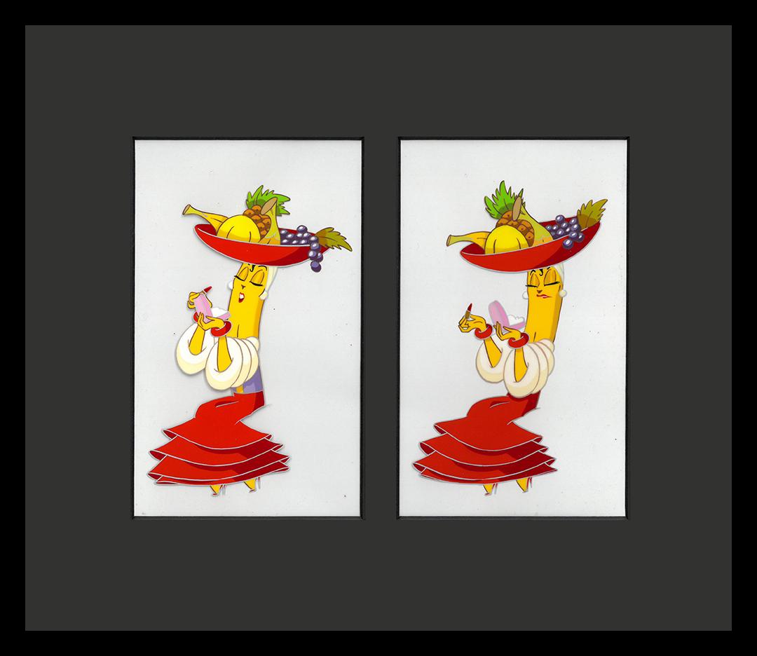 Chiquita Banana -Original Production Cel-Framed (1 of 2)