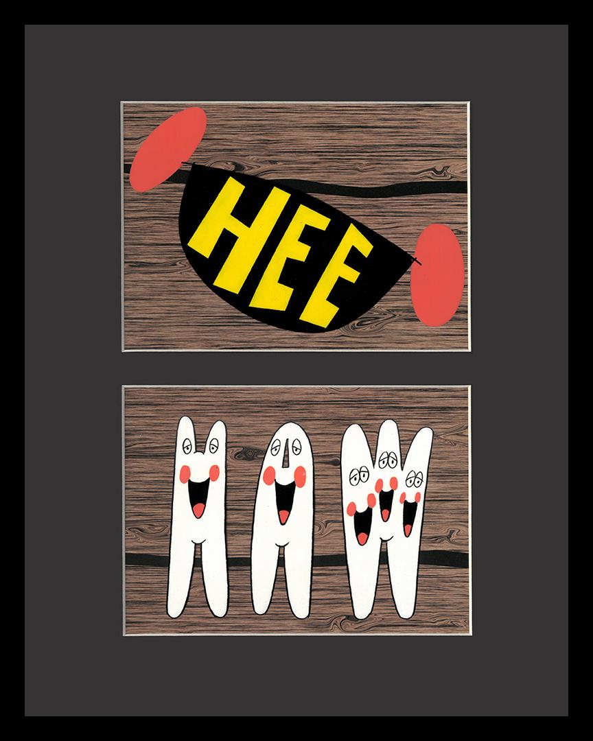 Hee-Haw Original Production Cels/Drawings-Framed: Original production cels with matching drawings from the Television Show " Hee-Haw" 1969. Welcome to Hee Haw! Starring Roy Clark and Buck Owens , Country-themed comedy series that premiered on 6/15/69