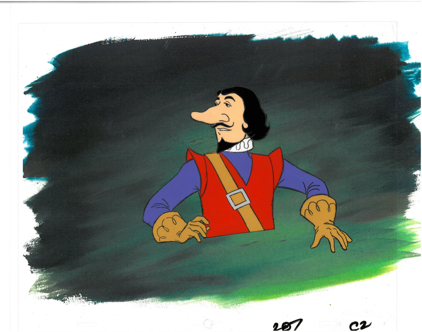 Cyrano de Bergerac - Original Production Cel/Drawing - Cyrano (1 of 2)
