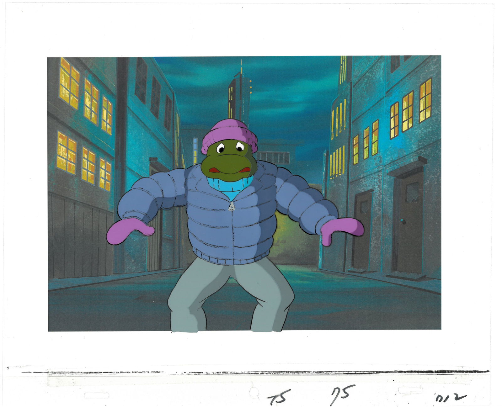 TMNT - Donatello - Original Production Cel with MWS Inc. Seal (1 of 1)