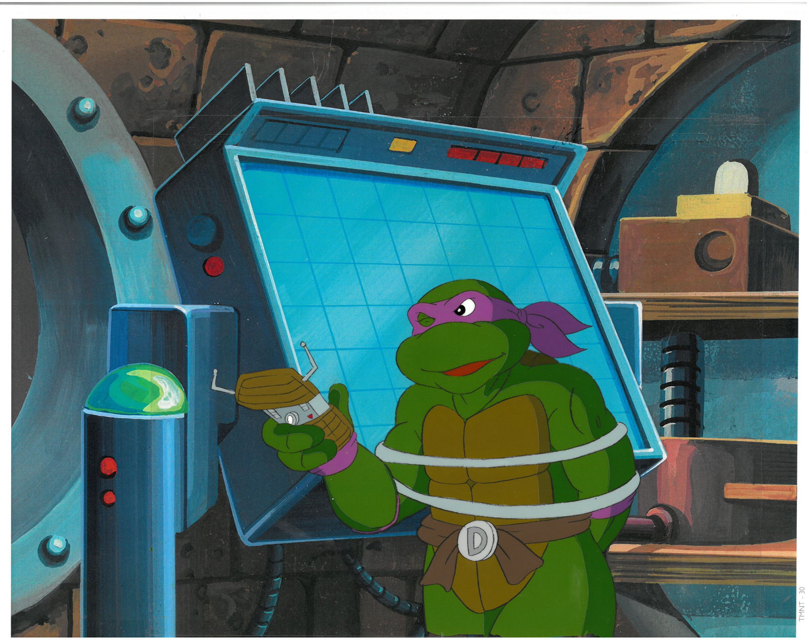Donatello of (TMNT) Turtles- Original Production Cel (1 of 1)