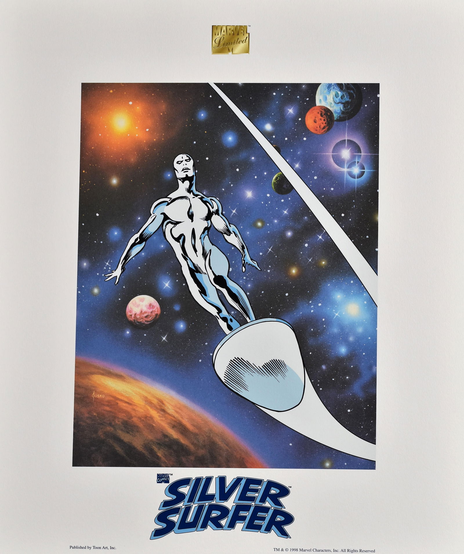 Silver Surfer - Marvel Lithoserigraph (1 of 2)