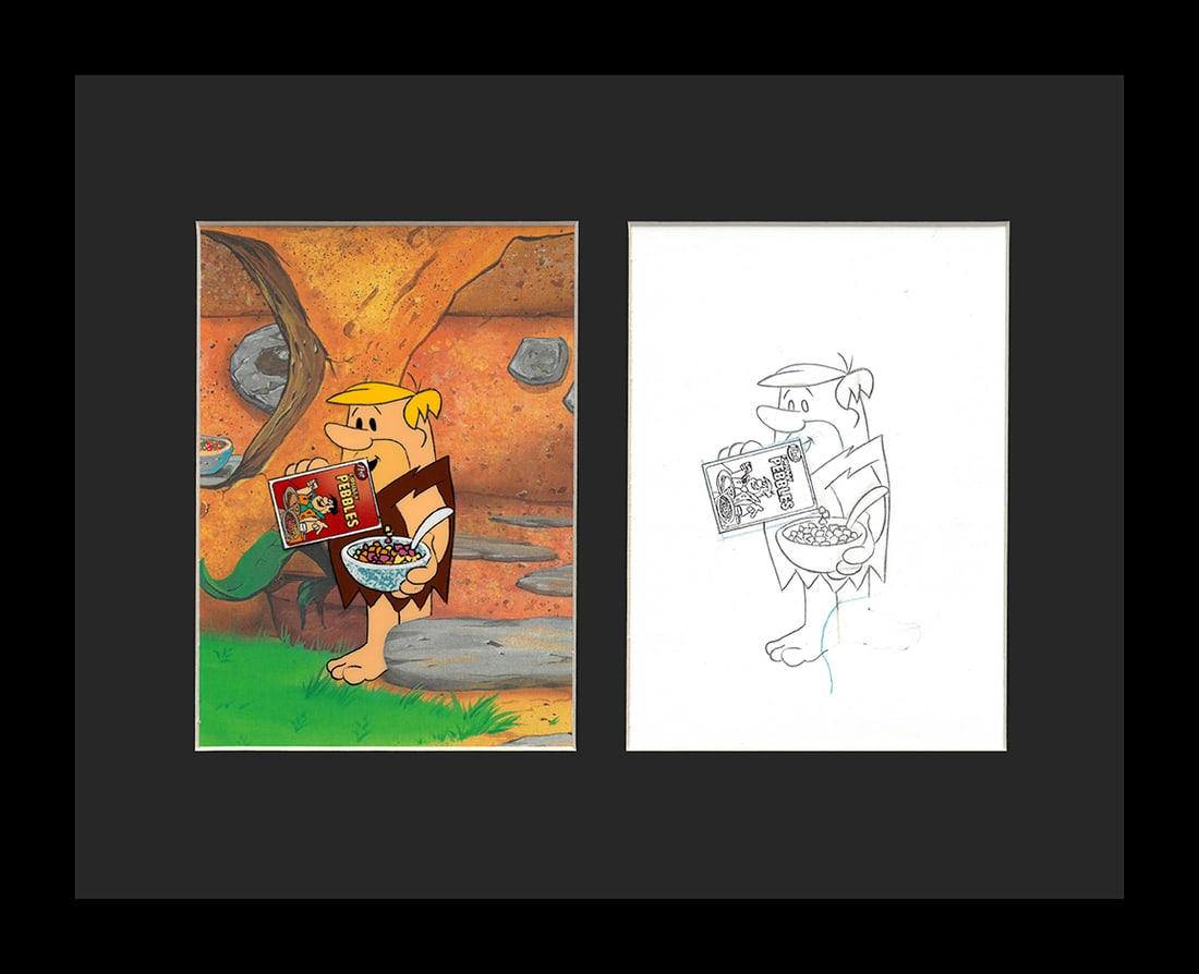 Flintstones - Original Production Cel - Framed (1 of 1)