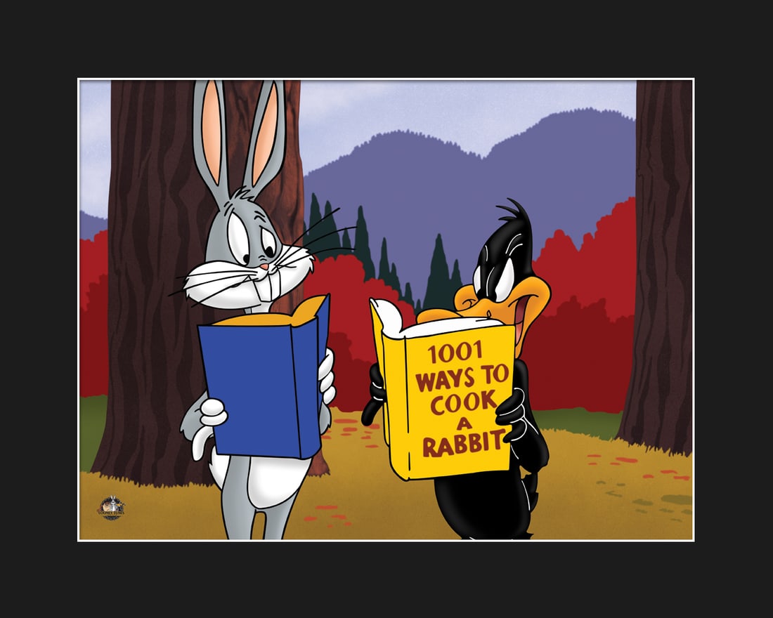 Bugs and Daffy 1001 Ways Fine Art L.E. Giclee (1 of 1)