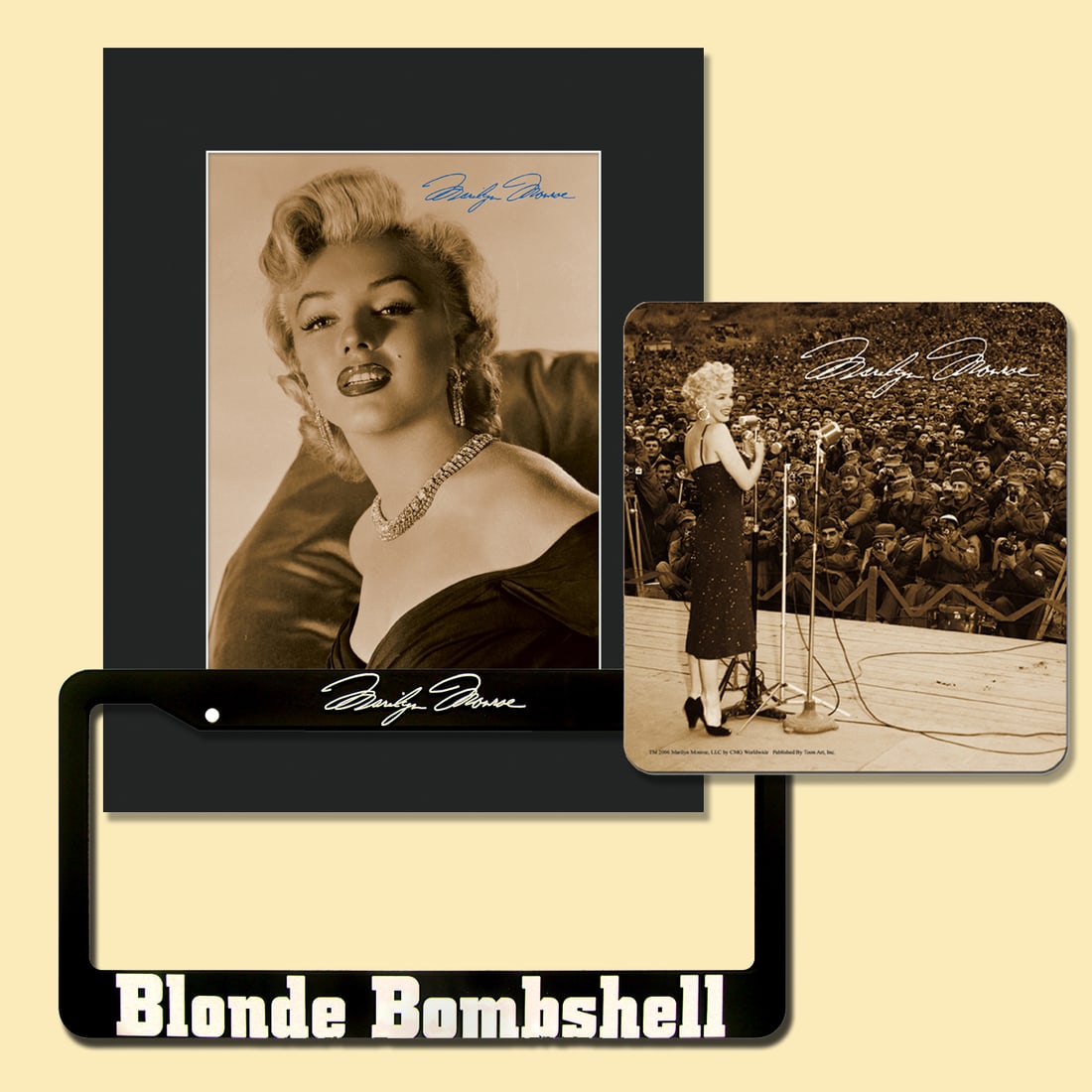 Marilyn Monroe - 3 Piece Collectibles (1 of 1)