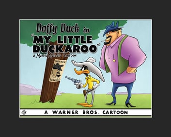 WB - My Little Duckaroo - Fine Art Giclee - Matted