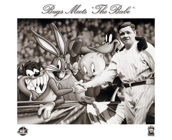 Babe Ruth and WB - Bugs Meets the Babe