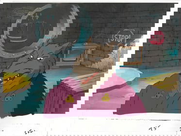 Splinter of (TMNT) Turtles- Original Production Cel- MWS Seal