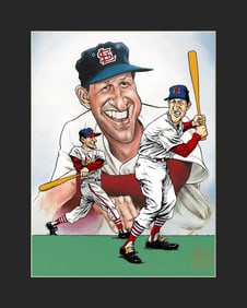 Stan Musial  HP LE Cel- Sam Viviano