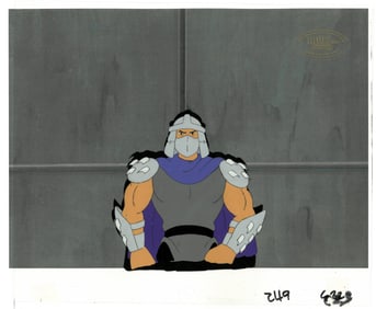 Shredder of (TMNT) Turtles- Original Production Cel with MWS Seal