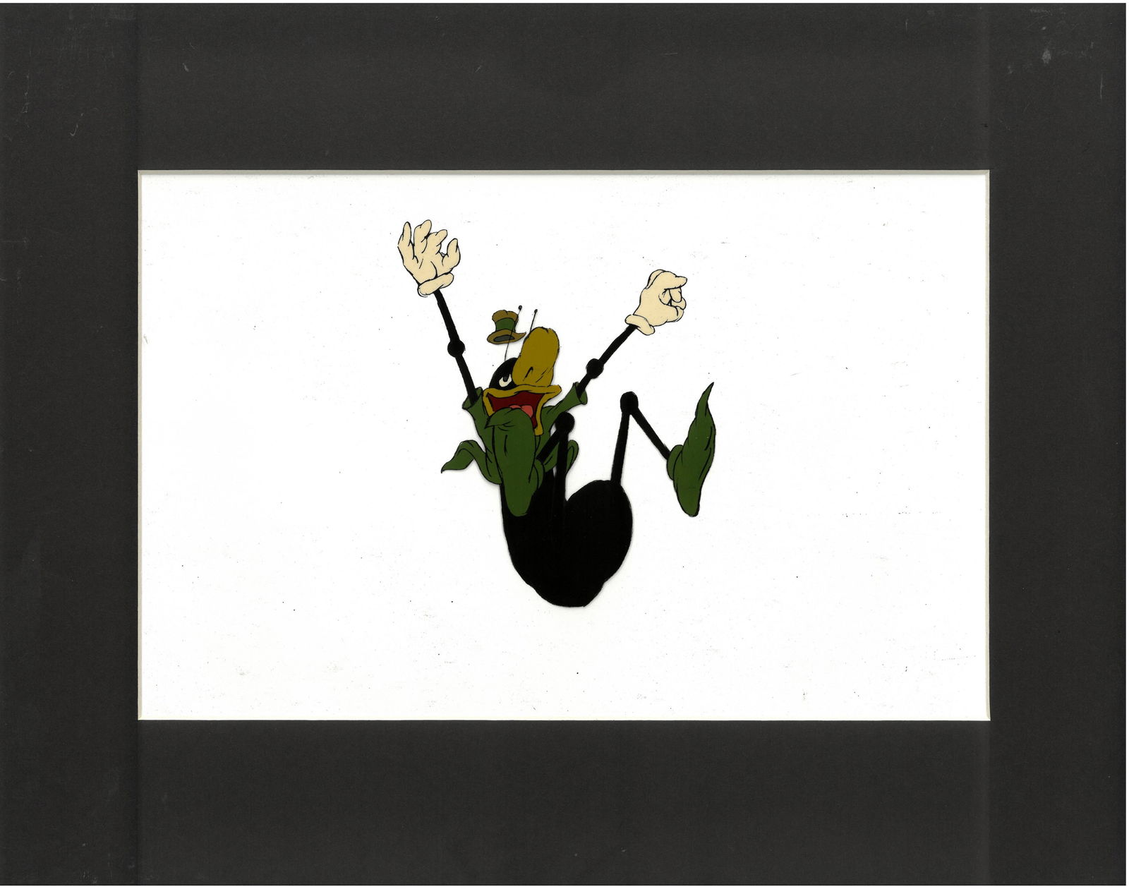 Cool World Detective Nails Production Cel- Ralph Bakshi 1992: An original production cel of Detective Nails sidekick (a "Doodle) from Bakshi's 1992 film "Cool World." Cool World is a 1992 American live-action/animated thriller-fantasy film produced by Mount Dark