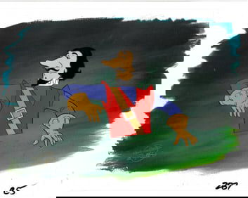 Cyrano de Bergerac - Original Production Cel/Drawing with Hanna-Barbera Seal