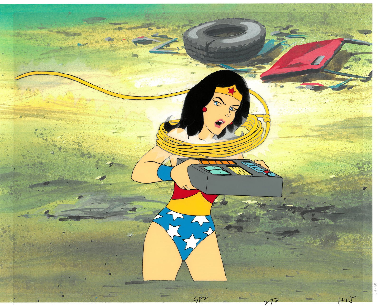 Wonder Woman- Original Production Cel (1 of 1)