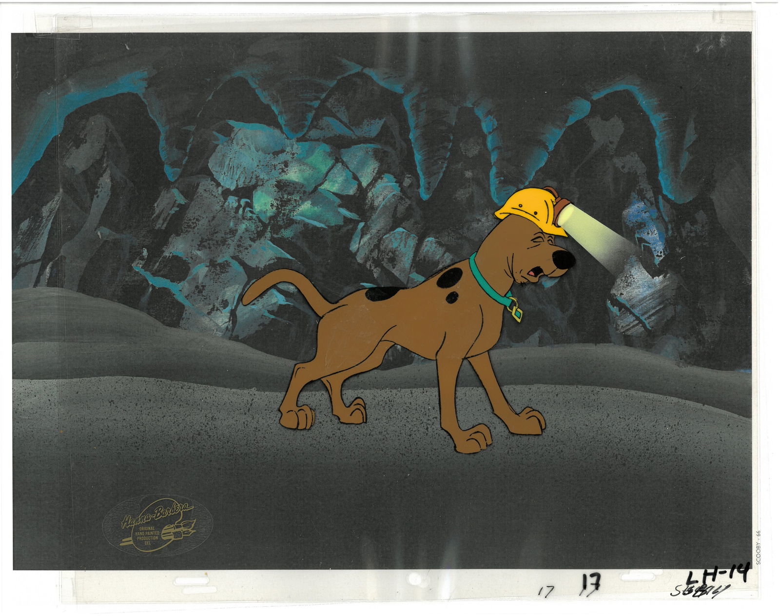 Scooby-Doo -Original Multi-Cel Production Set-up from 13 Ghosts of Scooby-Doo(1985) with (1 of 1)