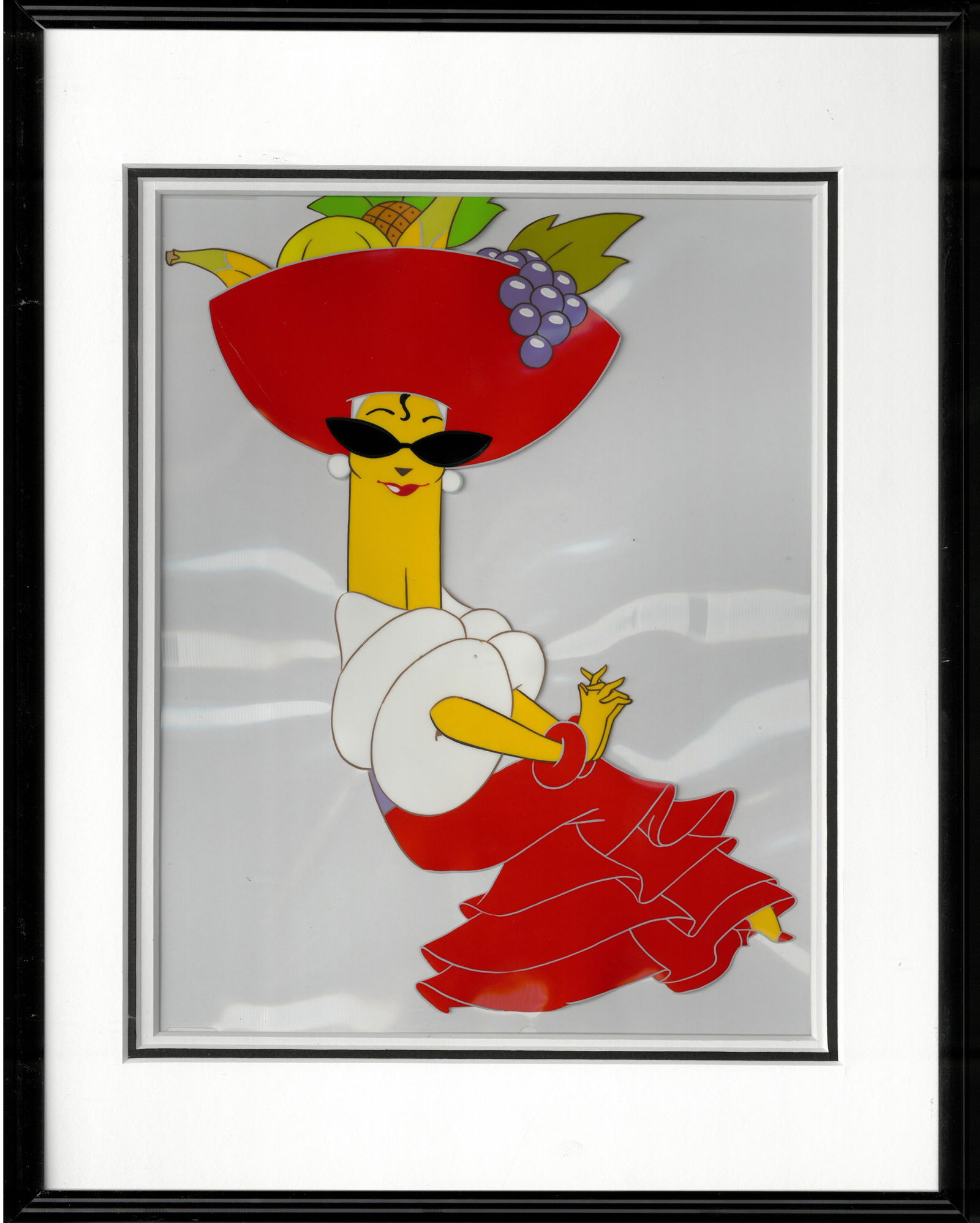Chiquita Banana -Original Production Cel-Framed (1 of 1)