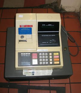 Tec MA-133 electronic cash register: Tec MA-133 electronic cash register