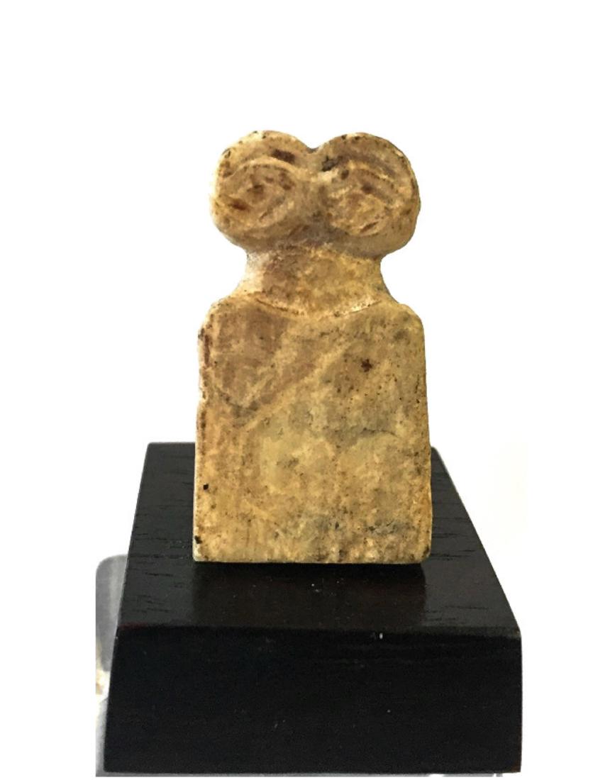 ANCIENT NEAR EASTERN TELL BRAK STONE EYE IDOLS (1 of 2)