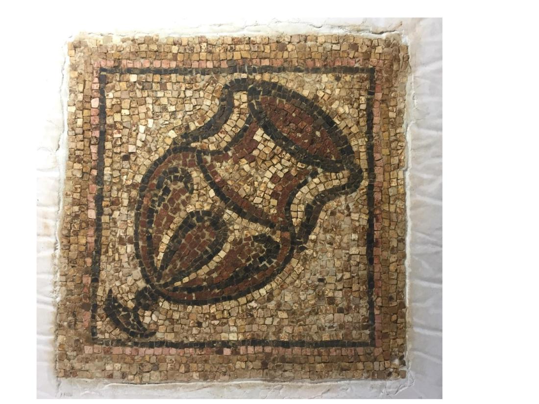 ANCIENT ROMAN EMPIRE MOSAIC FRAGMENT (1 of 3)