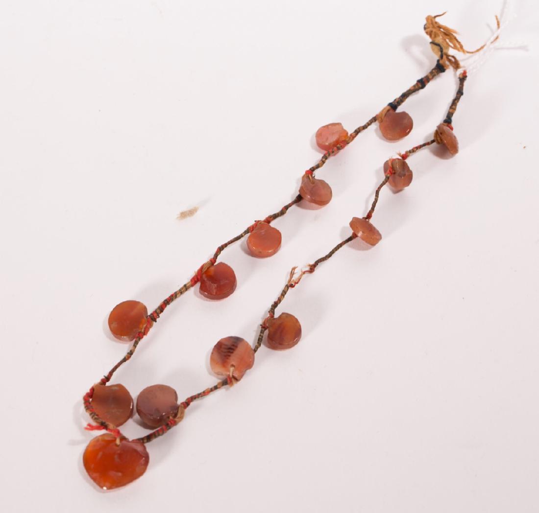 EGYPTIAN CARNELIAN NECKLACE: .