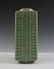 CHINESE CELADON GLAZED PORCELAIN CONG VASE - 5