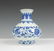 CHINESE BLUE WHITE PORCELAIN VASE - 2