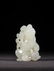 WHITE JADE CARVED BOY, QING DYNASTY