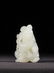 WHITE JADE CARVED BOY, QING DYNASTY - 2