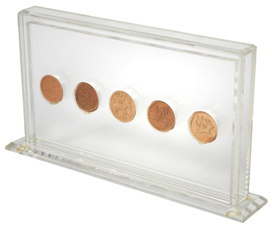 George Ohr tokens (1 of 2)