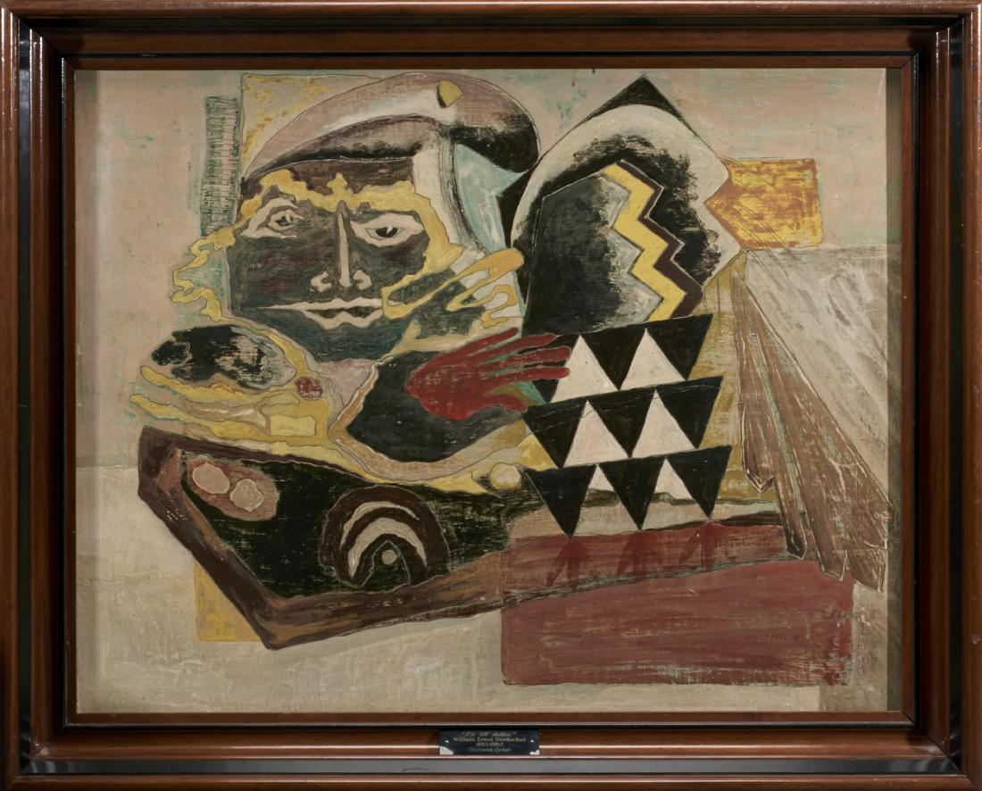 William Hentschel mixed media on board (1 of 1)